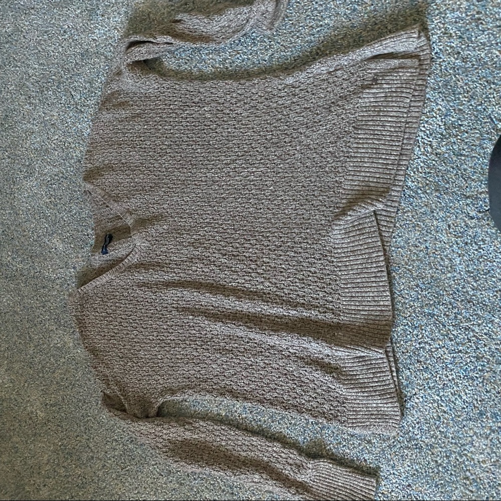 Tan American Eagle sweater